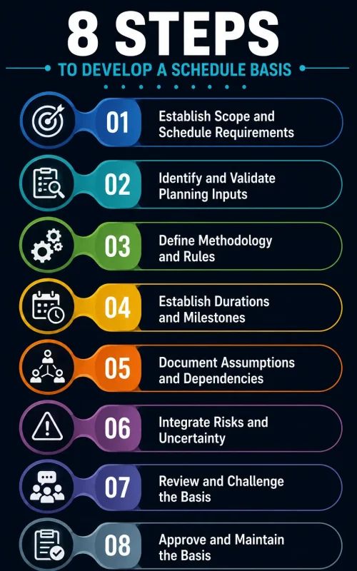 How to Develop a Project Schedule Basis
